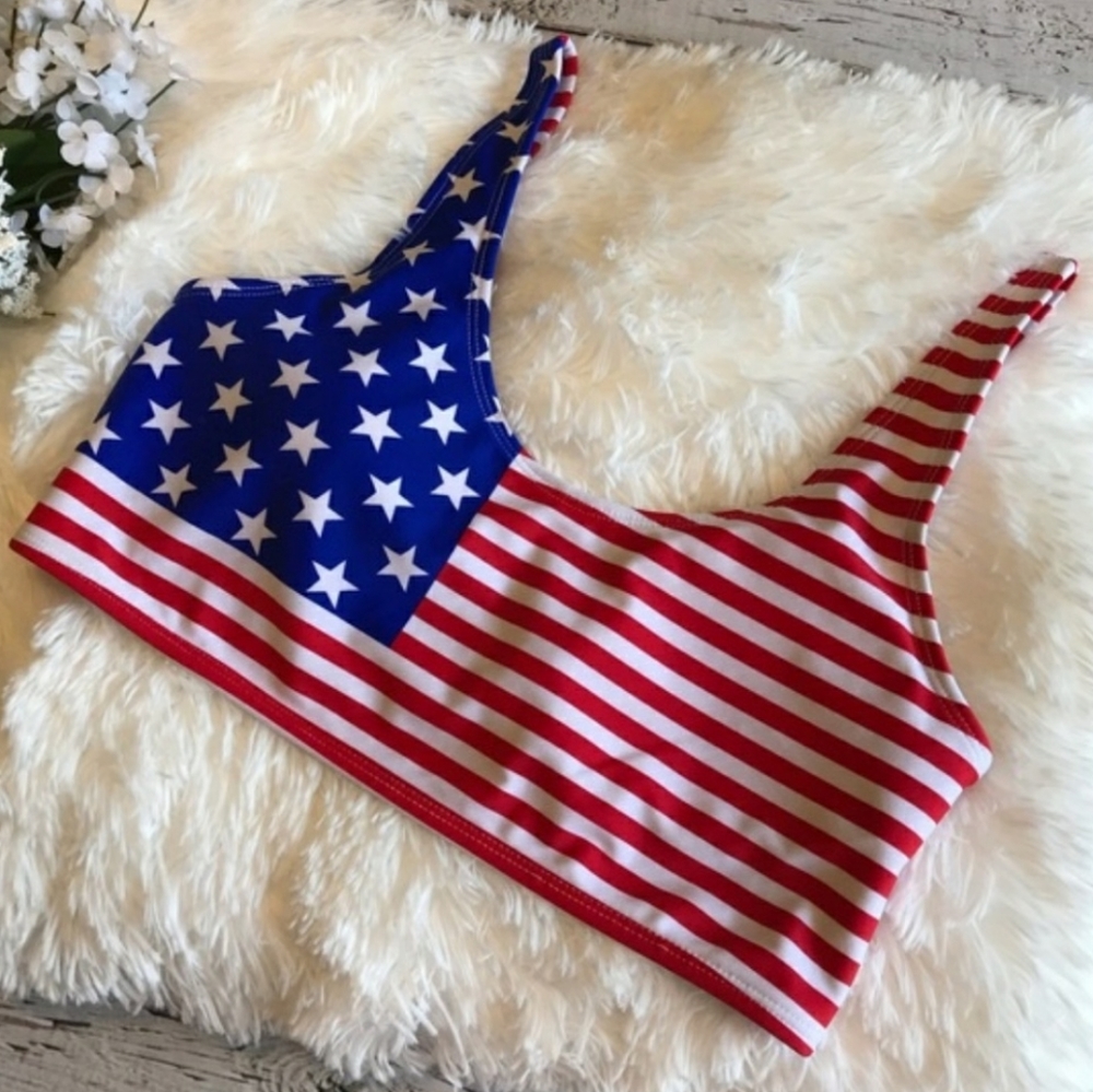 Flag bikini set